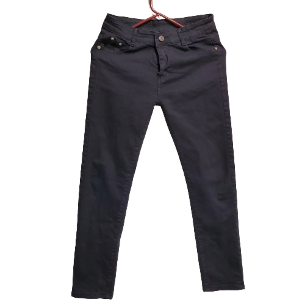 Boy's skinny fit stretch fashion jeans pants